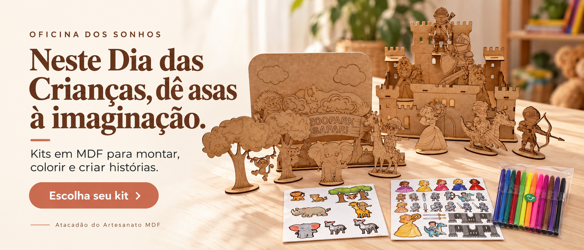 banner mês das crianças 2026
